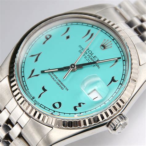 rolex arabic.dial|rolex tiffany arabic dial.